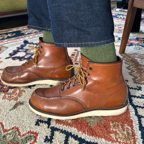 Red Wing 6-Inch Classic Moc in S.B. Foot Oro-Iginal