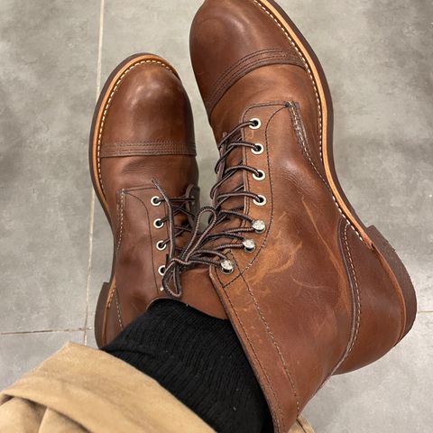 Red Wing Iron Ranger in S.B. Foot Amber Harness