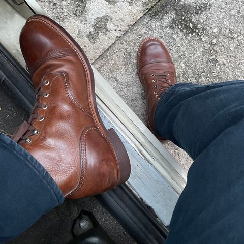 Red Wing Iron Ranger in S.B. Foot Amber Harness