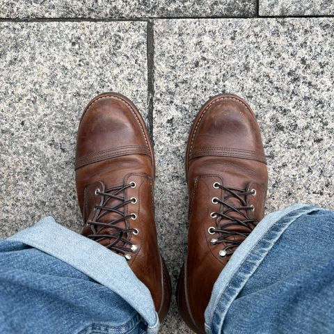 Red Wing Iron Ranger in S.B. Foot Amber Harness