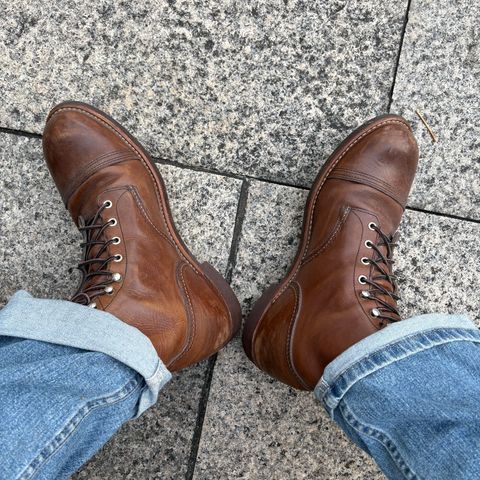 Red Wing Iron Ranger in S.B. Foot Amber Harness