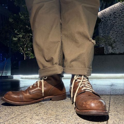 Red Wing Iron Ranger in S.B. Foot Amber Harness
