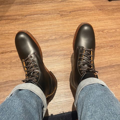 Red Wing Beckman Flatbox in S.B. Foot Black Klondike