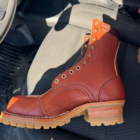 Frank's Type 2 Highlander in Wickett & Craig Chestnut English Bridle