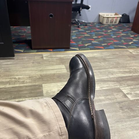 John Lofgren Wabash Engineer Boots in Black