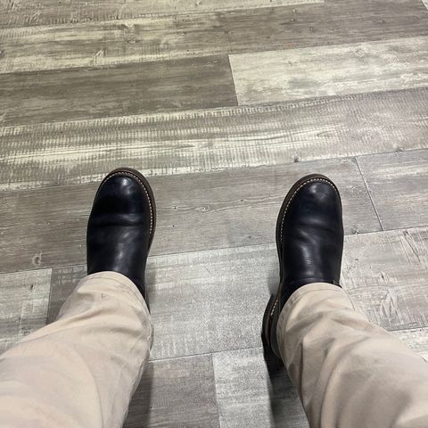 John Lofgren Wabash Engineer Boots in Black