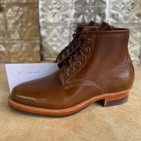 Tahura Altilis in Shinki Cognac Oiled Horsebutt