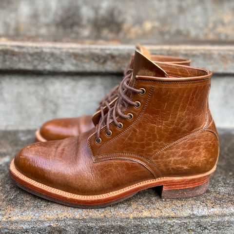 Tahura Altilis in Shinki Cognac Oiled Horsebutt