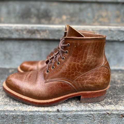 Tahura Altilis in Shinki Cognac Oiled Horsebutt