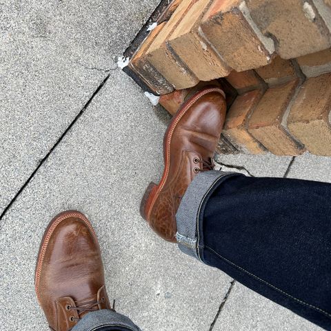 Tahura Altilis in Shinki Cognac Oiled Horsebutt