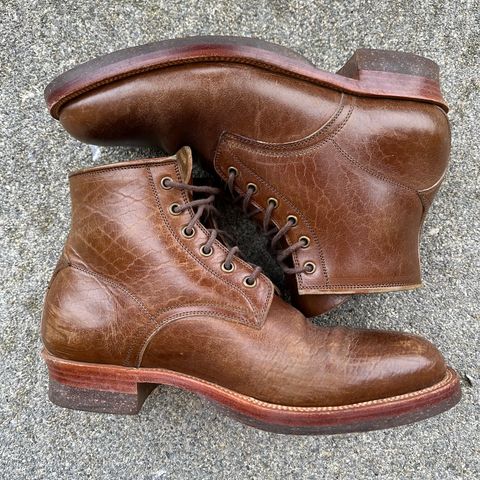 Tahura Altilis in Shinki Cognac Oiled Horsebutt