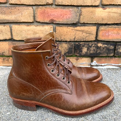Tahura Altilis in Shinki Cognac Oiled Horsebutt