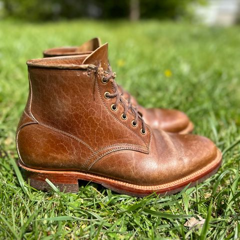 Tahura Altilis in Shinki Cognac Oiled Horsebutt