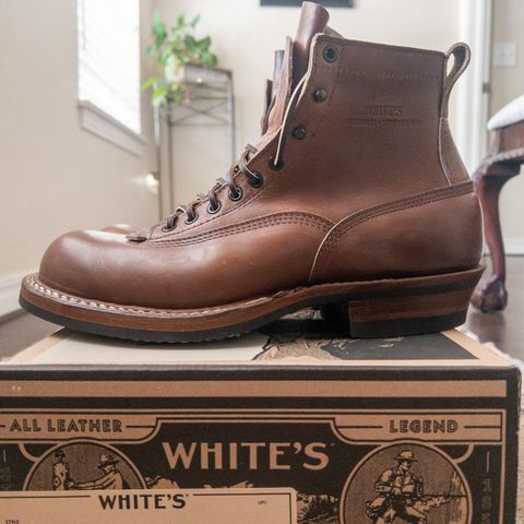 View photo of White's 350 Cutter in Unknown Leather