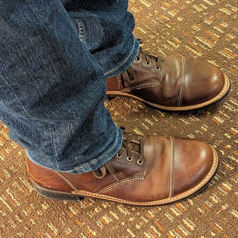 View photo of Canada West Boots WM. Moorby 2817 in Pecan Tumbled