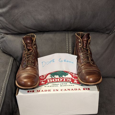 View photo of Canada West Boots WM. Moorby 2817 in Pecan Tumbled