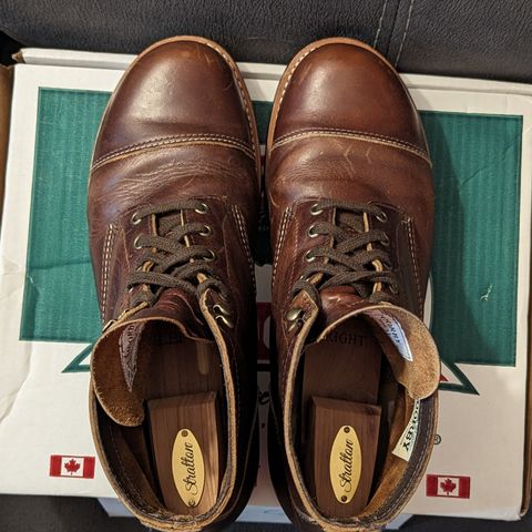 View photo of Canada West Boots WM. Moorby 2817 in Pecan Tumbled