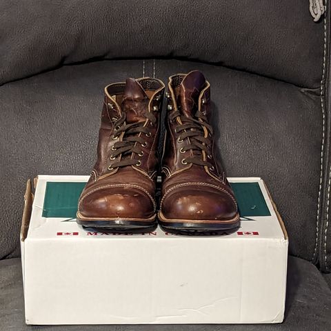 View photo of Canada West Boots WM. Moorby 2817 in Pecan Tumbled