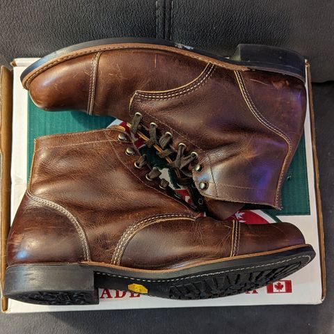 View photo of Canada West Boots WM. Moorby 2817 in Pecan Tumbled