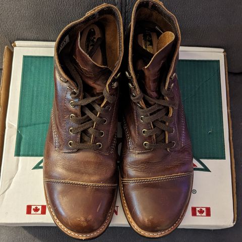 View photo of Canada West Boots WM. Moorby 2817 in Pecan Tumbled