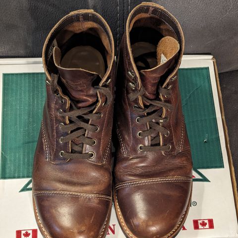 View photo of Canada West Boots WM. Moorby 2817 in Pecan Tumbled