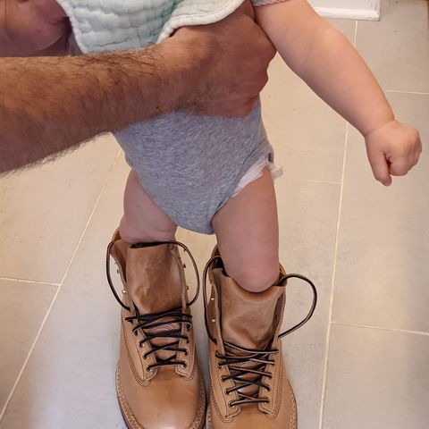 White's 350 Cutter in Maryam Natural Horsebutt