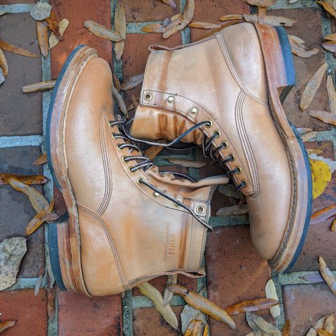 White's 350 Cutter in Maryam Natural Horsebutt
