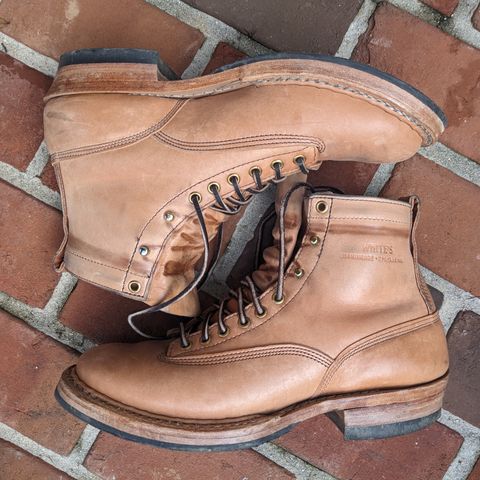 White's 350 Cutter in Maryam Natural Horsebutt