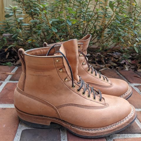 White's 350 Cutter in Maryam Natural Horsebutt
