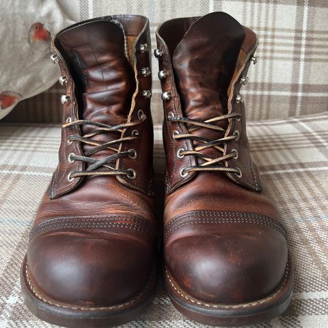 View photo of Red Wing Iron Ranger in S.B. Foot Copper Rough and Tough