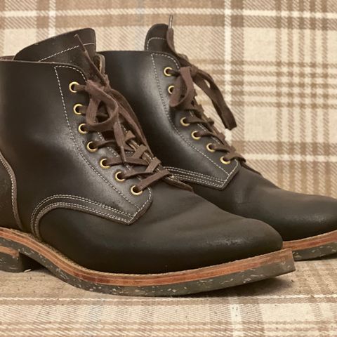 Search result thumbnail of Sagara Boondocker in Horween Black Waxed Flesh