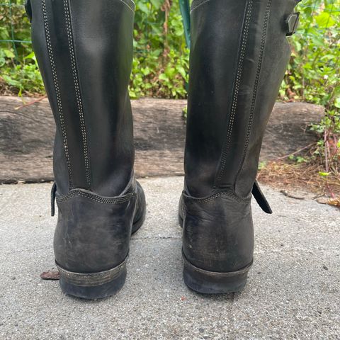 Motor Unlisted Model in Maryam Toscanello Horsebutt Overdyed Black