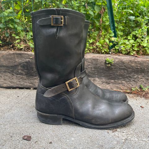 Motor Unlisted Model in Maryam Toscanello Horsebutt Overdyed Black
