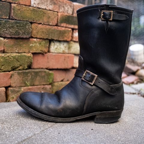 Motor Unlisted Model in Maryam Toscanello Horsebutt Overdyed Black