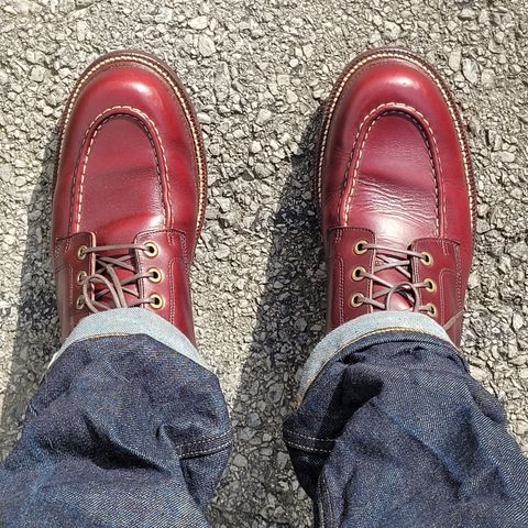 Search result thumbnail of Grant Stone Brass Boot in Horween Color 8 Chromexcel