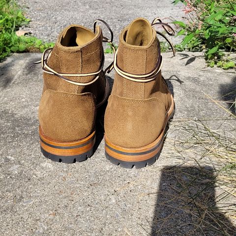 View photo of Truman Service Boot in Tasman Leather Group Coyote Roughout