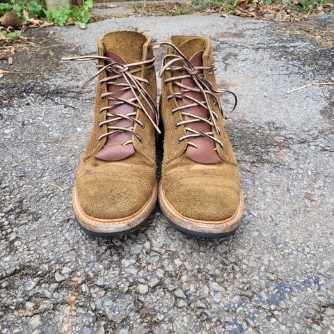 View photo of Truman Service Boot in Tasman Leather Group Coyote Roughout