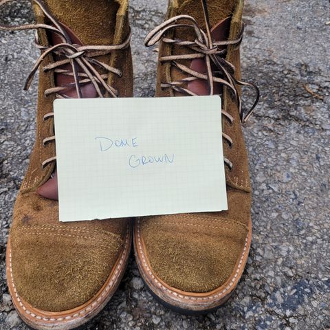 View photo of Truman Service Boot in Tasman Leather Group Coyote Roughout