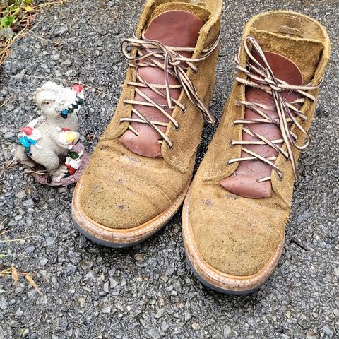 View photo of Truman Service Boot in Tasman Leather Group Coyote Roughout