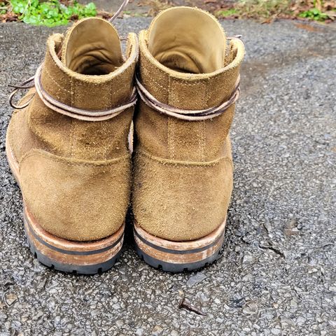 View photo of Truman Service Boot in Tasman Leather Group Coyote Roughout