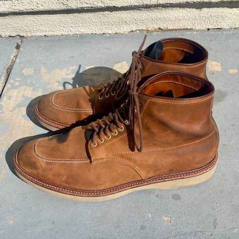 Alden Indy Boot in Smooth Tan Chamois