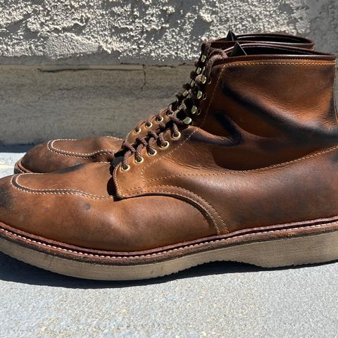 Alden Indy Boot in Smooth Tan Chamois