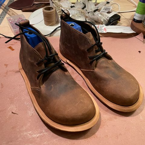 View photo of Self-Made Chukka in S.B. Foot Saddle Voyager