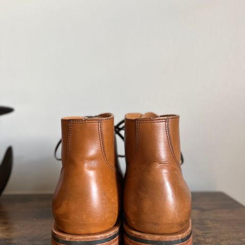 View photo of Viberg Service Boot BCT in Horween Bourbon Workshoe Butt