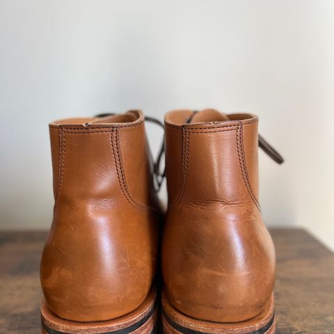 View photo of Viberg Service Boot BCT in Horween Bourbon Workshoe Butt