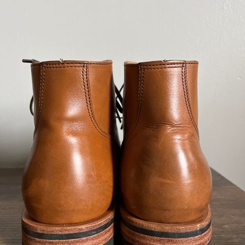 View photo of Viberg Service Boot BCT in Horween Bourbon Workshoe Butt