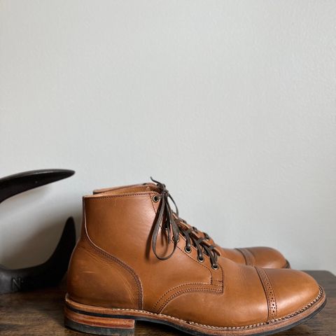 Search result thumbnail of Viberg Service Boot BCT in Horween Bourbon Workshoe Butt