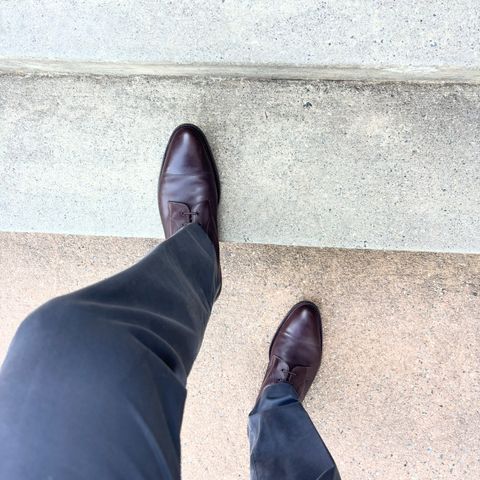 Edward Green Galway in Haas Dark Brown Utah