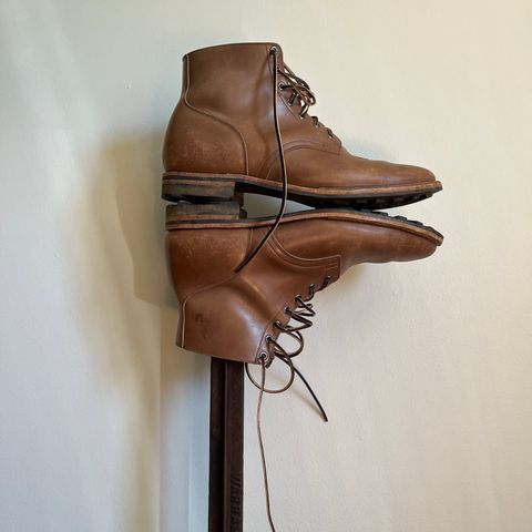 Viberg Service Boot in Maryam Taupe TPR Horsebutt
