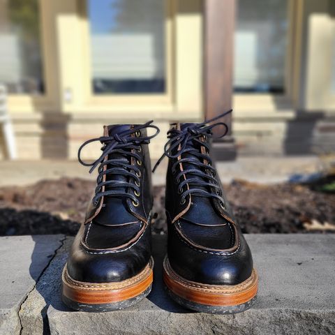 Tahura Dialum in Shinki Black Oiled Horsebutt